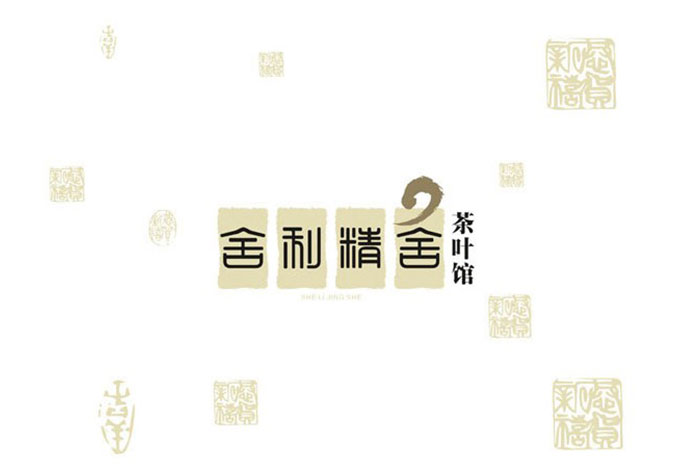 茶叶馆标志设计 logo设计