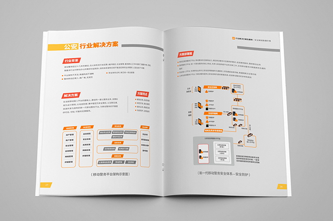 明朝万达科技 公司画册设计 企业宣传册设计 北京彩页设计